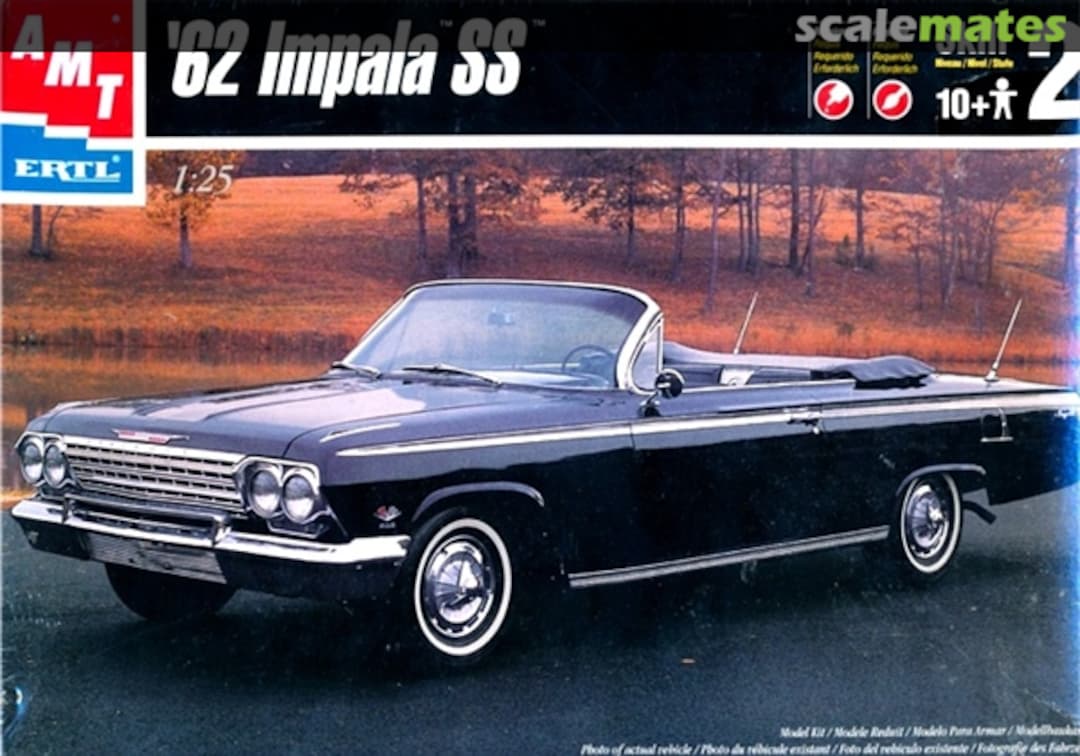 Boxart 1962 Impala SS 8209 AMT/ERTL Boxart 1962 Impala SS 8209 AMT/ERTL
