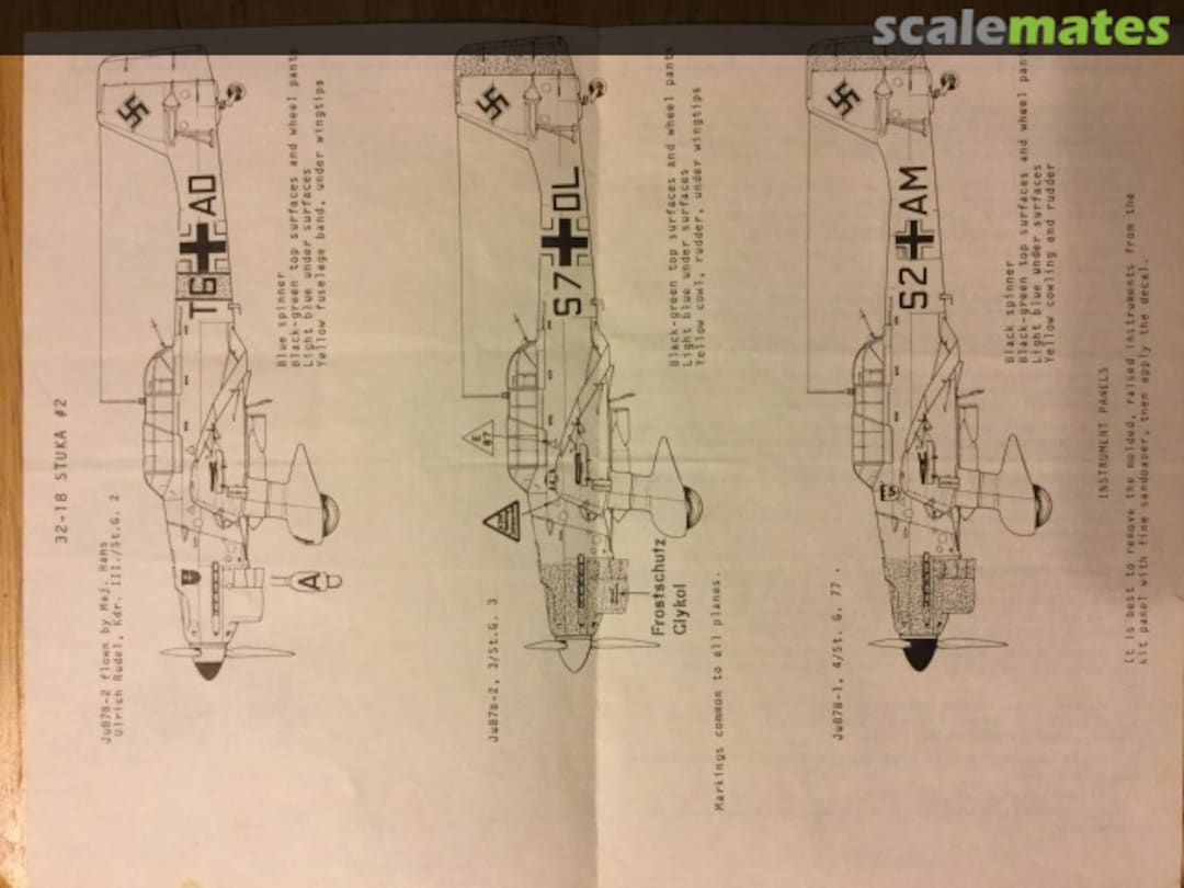 Boxart Ju 87 Stuka 32-18 Microscale Boxart Ju 87 Stuka 32-18 Microscale