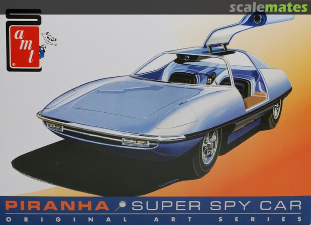 Boxart Piranha Super Spy Car 1900 AMT Boxart Piranha Super Spy Car 1900 AMT