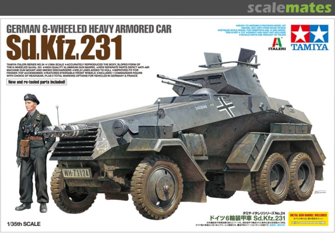 Boxart Sd.Kfz.231 37024 Tamiya Boxart Sd.Kfz.231 37024 Tamiya