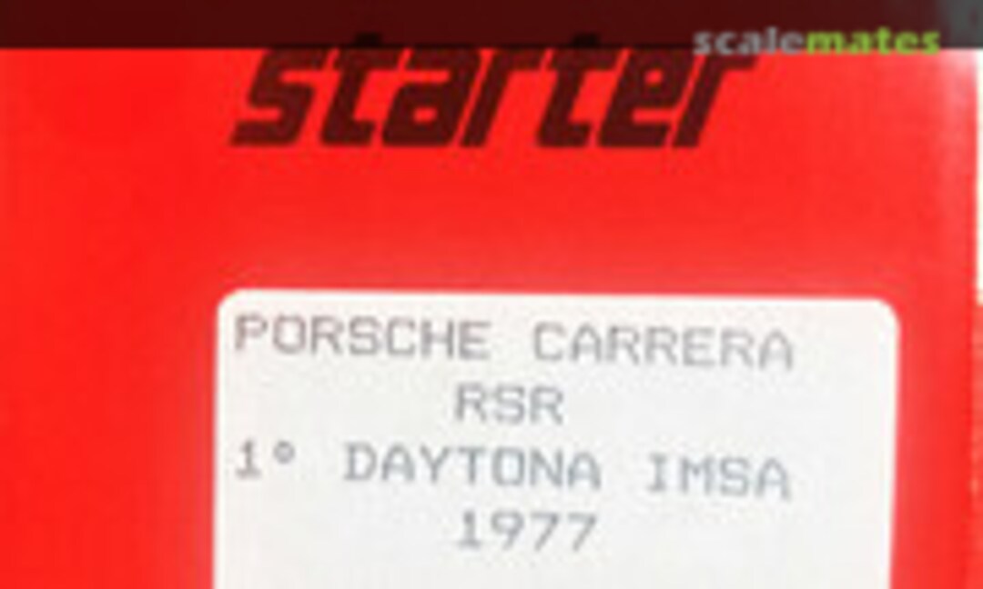 1:43 Porsche Carrera RSR - 1st Daytona (Starter none)