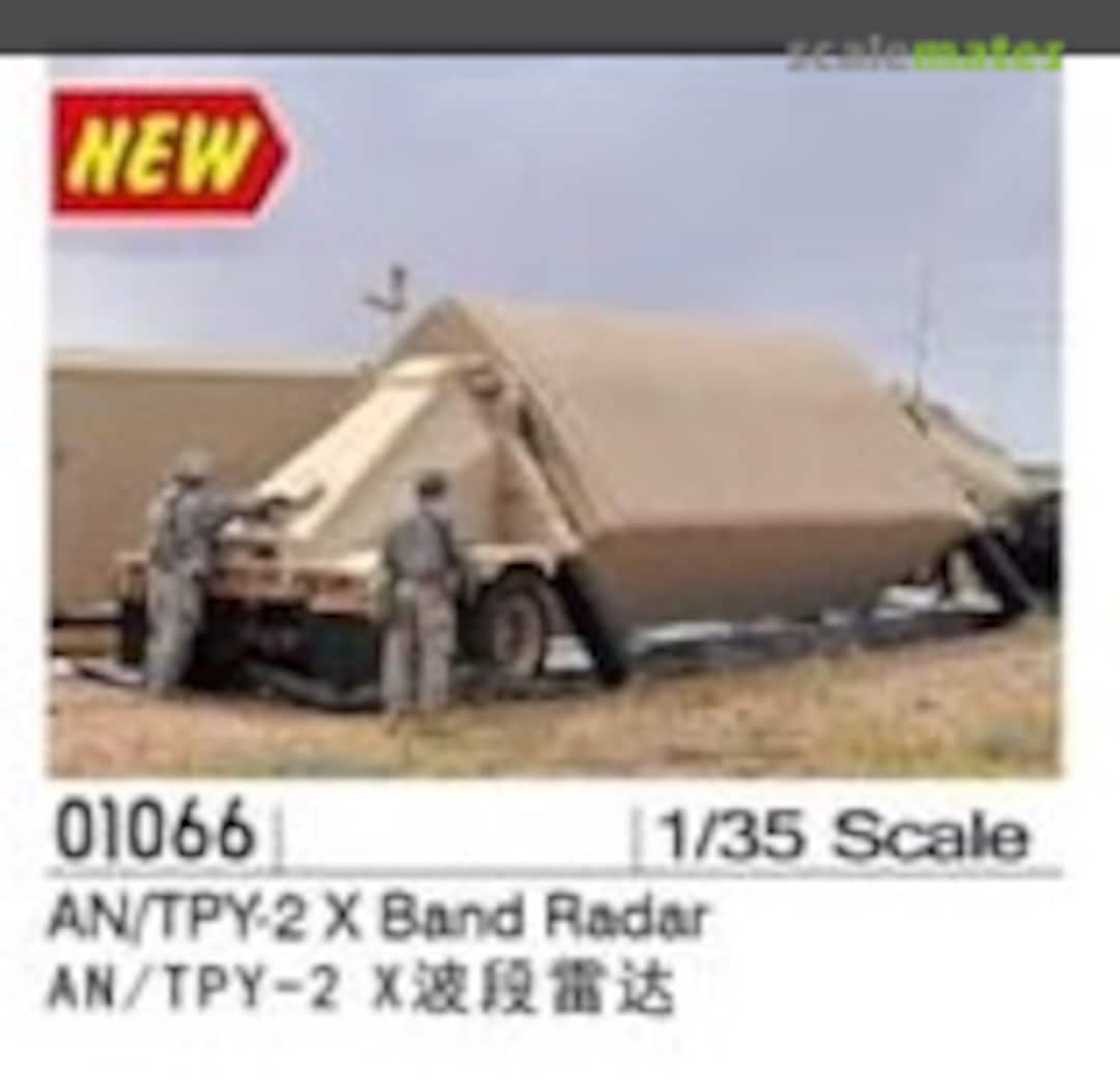 Boxart AN/TPY-2 X Band Radar 01066 Trumpeter