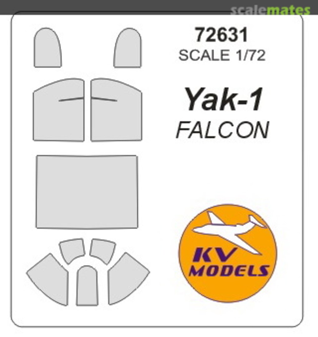 Boxart Yak-1 72631 KV Models