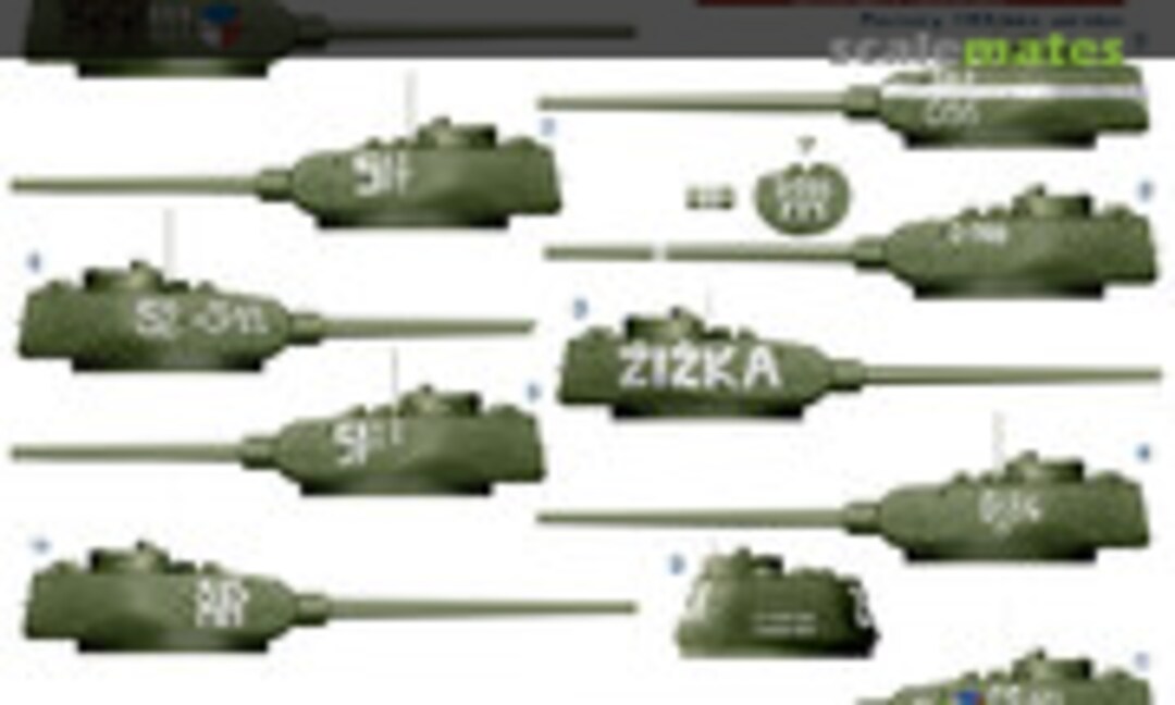 1:35 T-34/85 Prague 1945 (Colibri Decals 35046) 35046