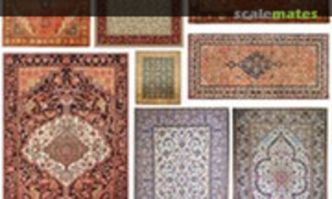 1:35 Printed Accesories: Carpeting (Teppiche) (RT-Diorama 35871) 35871
