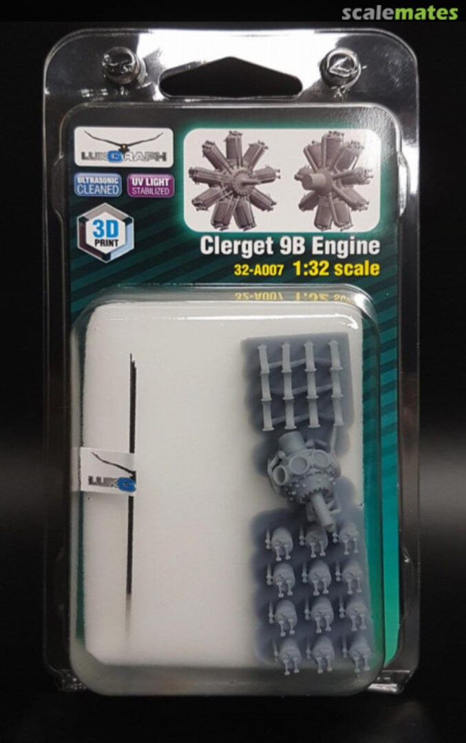 Boxart Clerget 9B 32-A007 Lukgraph Boxart Clerget 9B 32-A007 Lukgraph