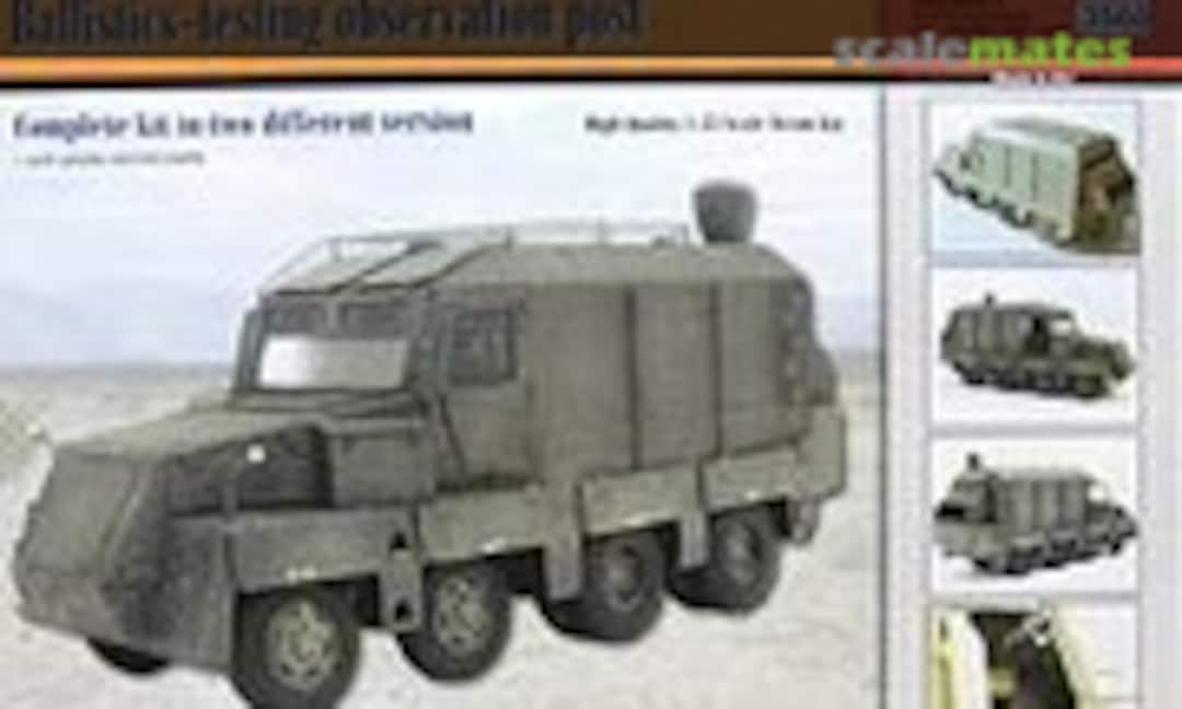 1:35 Ballistik Messwagen auf Sd.Kfz.231 (Schatton Modellbau 3560)