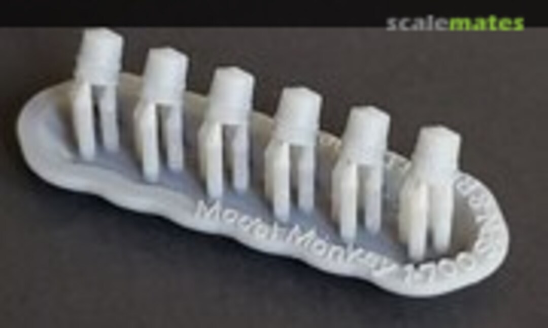 1:700 AN/SPN-8 Radar Domes (Model Monkey 700-SPN 8-6) 700-SPN 8-6