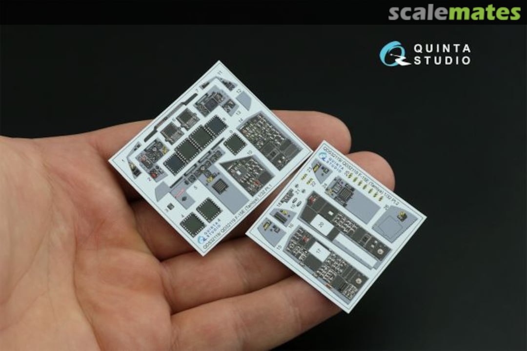 Contents F-15E interior 3D decals (small version) QDS-32119 Quinta Studio Contents F-15E interior 3D decals (small version) QDS-32119 Quinta Studio