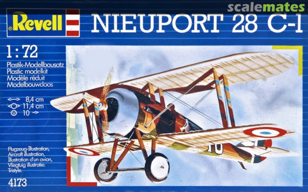 Boxart Nieuport 28 C-1 4173 Revell Boxart Nieuport 28 C-1 4173 Revell