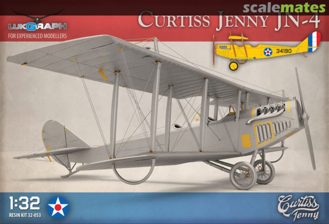Boxart Curtiss Jenny JN-4 32-053 Lukgraph Boxart Curtiss Jenny JN-4 32-053 Lukgraph