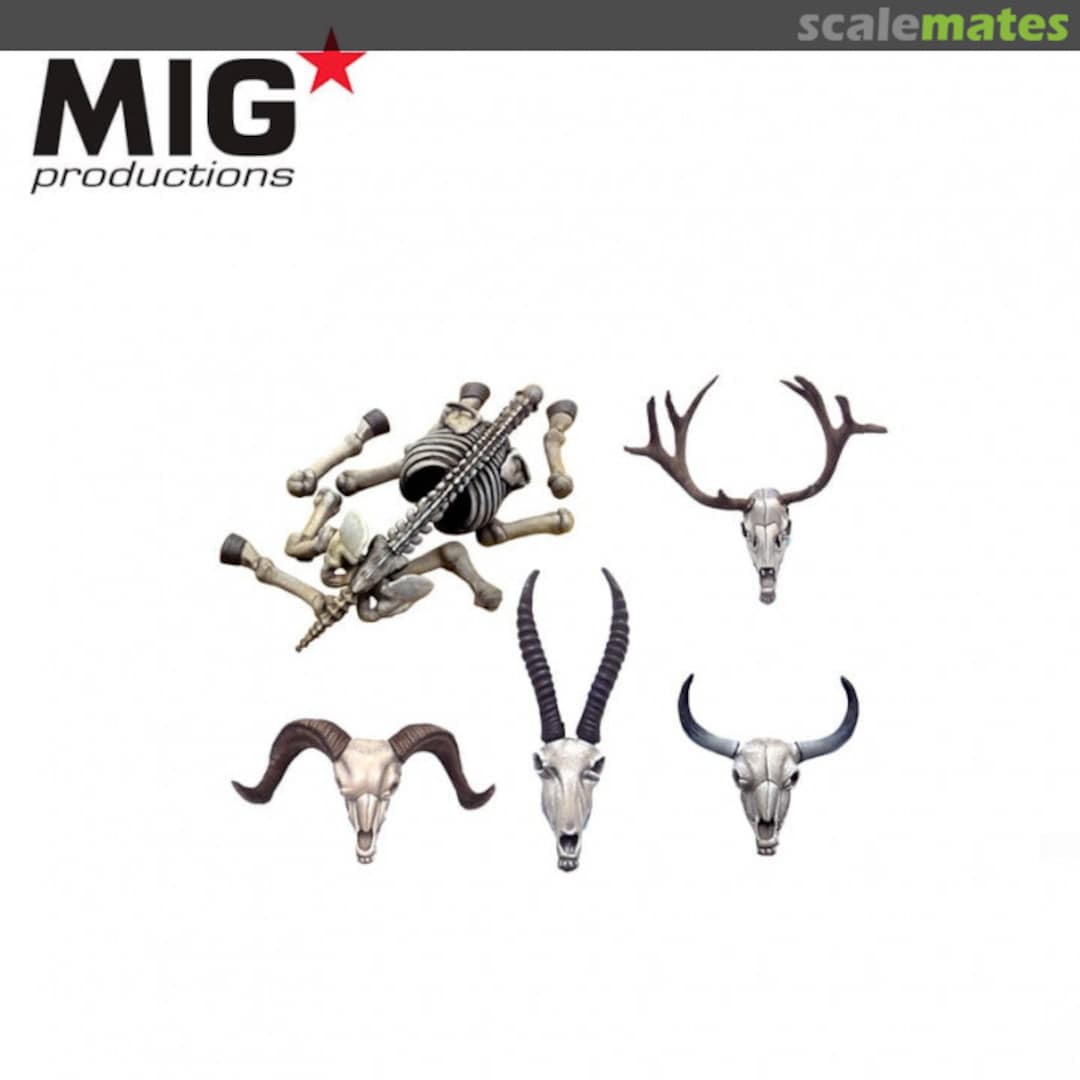 Boxart Animals Skulls & Skeletons MP35-424 AK Interactive Boxart Animals Skulls & Skeletons MP35-424 AK Interactive