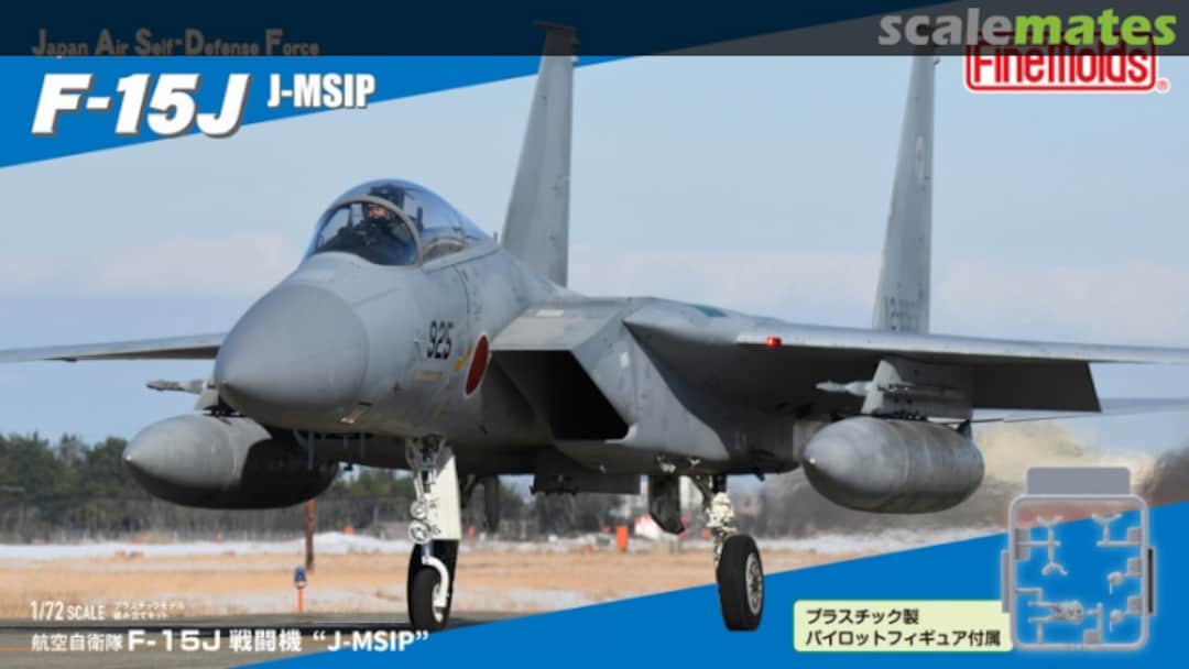 Boxart JASDF F-15J "J-MSIP" w/Pilot Figure FF02 Fine Molds Boxart JASDF F-15J "J-MSIP" w/Pilot Figure FF02 Fine Molds