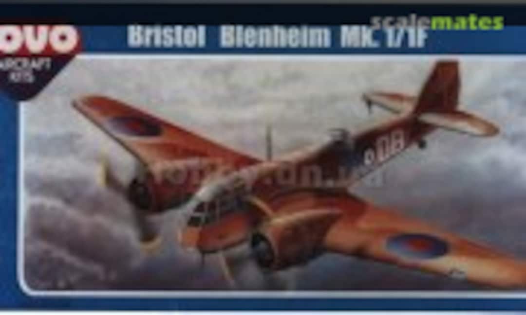 1:72 Bristol Blenheim Mk. 1/1F (Novo F190)