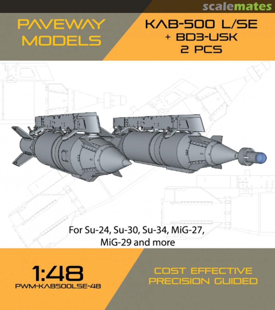 Boxart KAB-500 L/SE + BD3-USK PWM-KAB500L/SE-48 Paveway Models