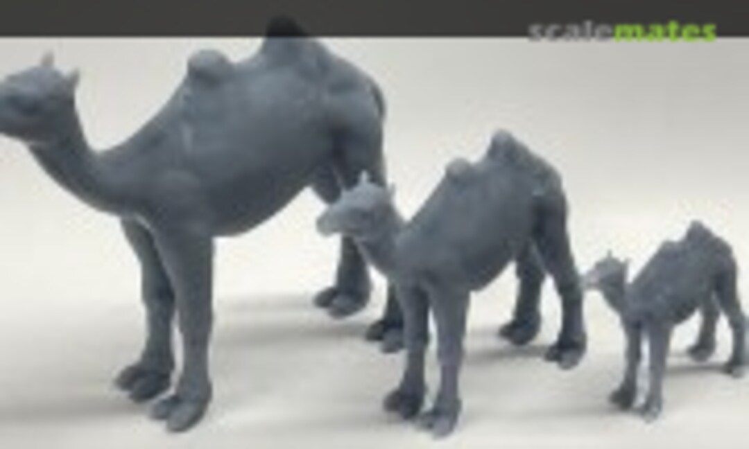 1:72 Bactrian camel (1 piece) (EMP3d 72130207) 72130207