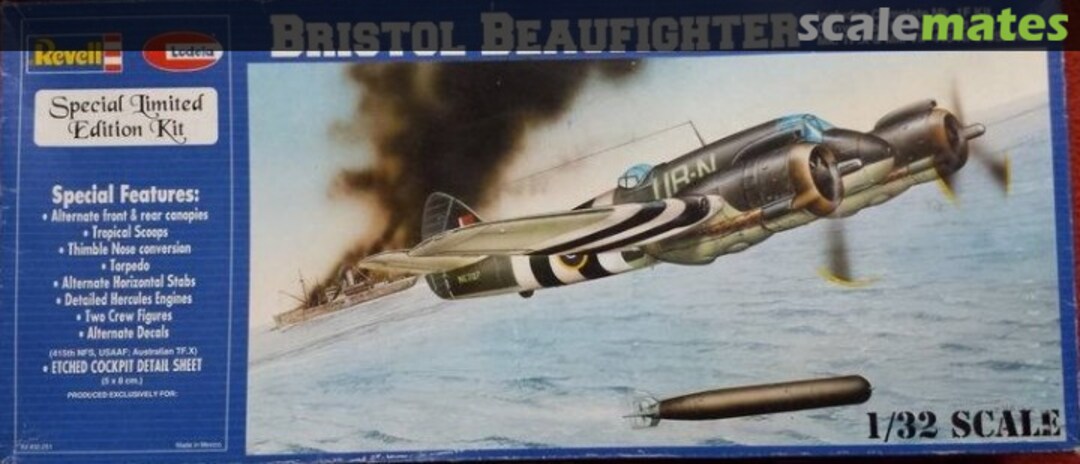 Boxart Bristol Beaufighter H-251 Revell/Lodela Boxart Bristol Beaufighter H-251 Revell/Lodela