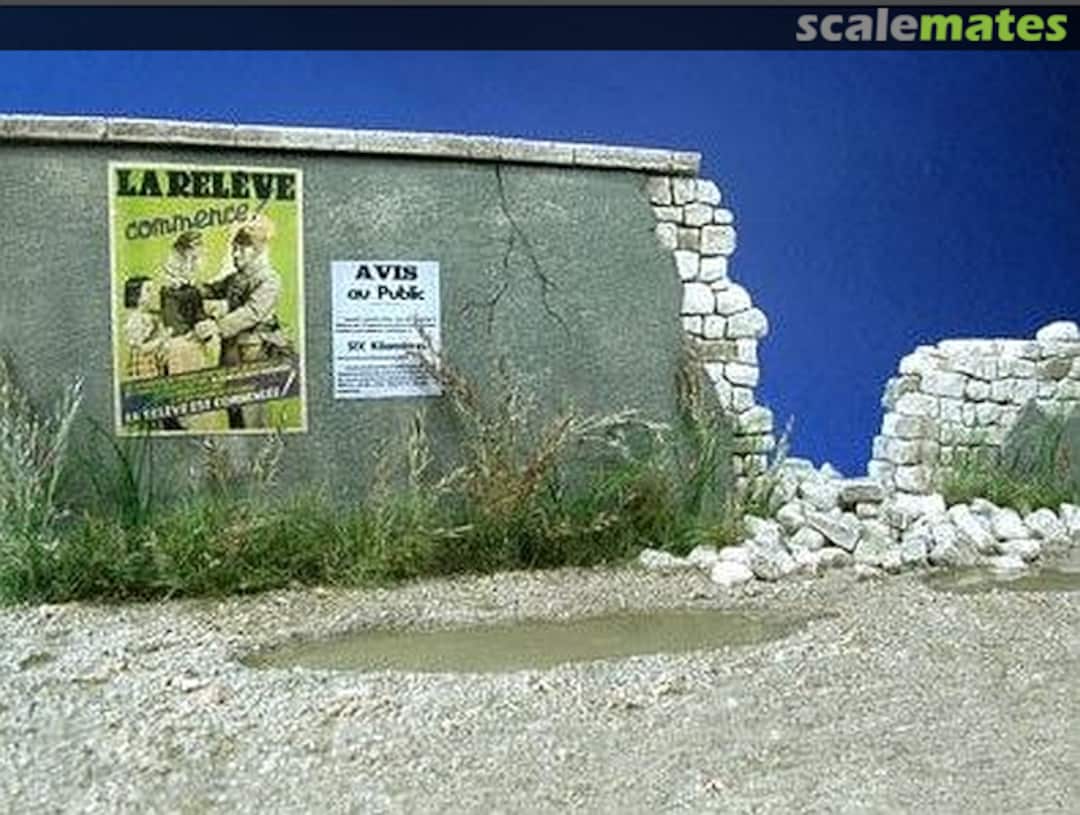 Boxart Normandy broken wall A090 MK35 Boxart Normandy broken wall A090 MK35