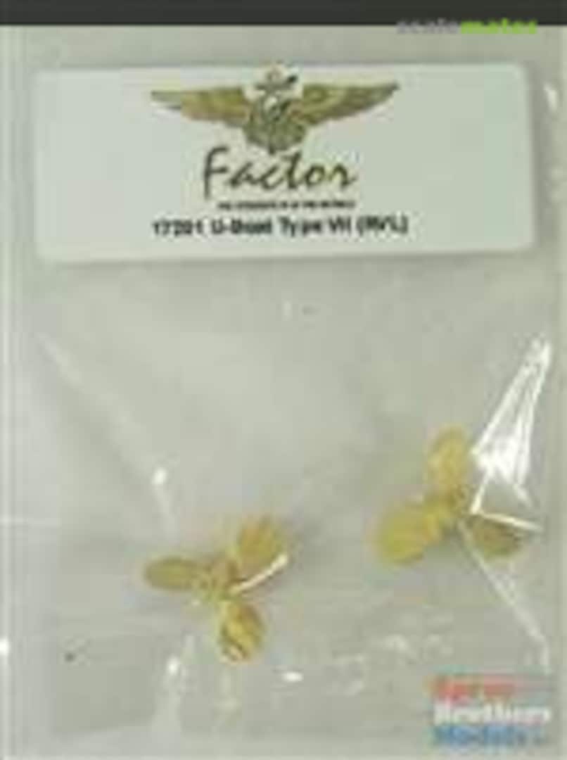 Boxart Type VII U-Boat - Propellers 17201 G Factor Boxart Type VII U-Boat - Propellers 17201 G Factor