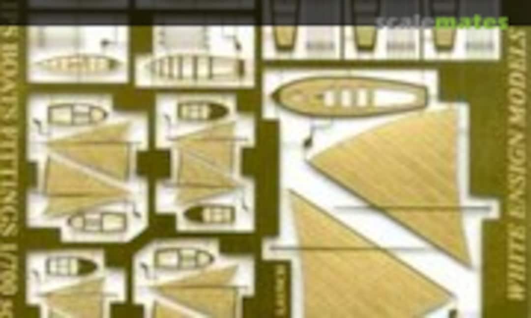 1:700 Royal Navy Ships Boats Details (White Ensign Models PE 739) PE 739