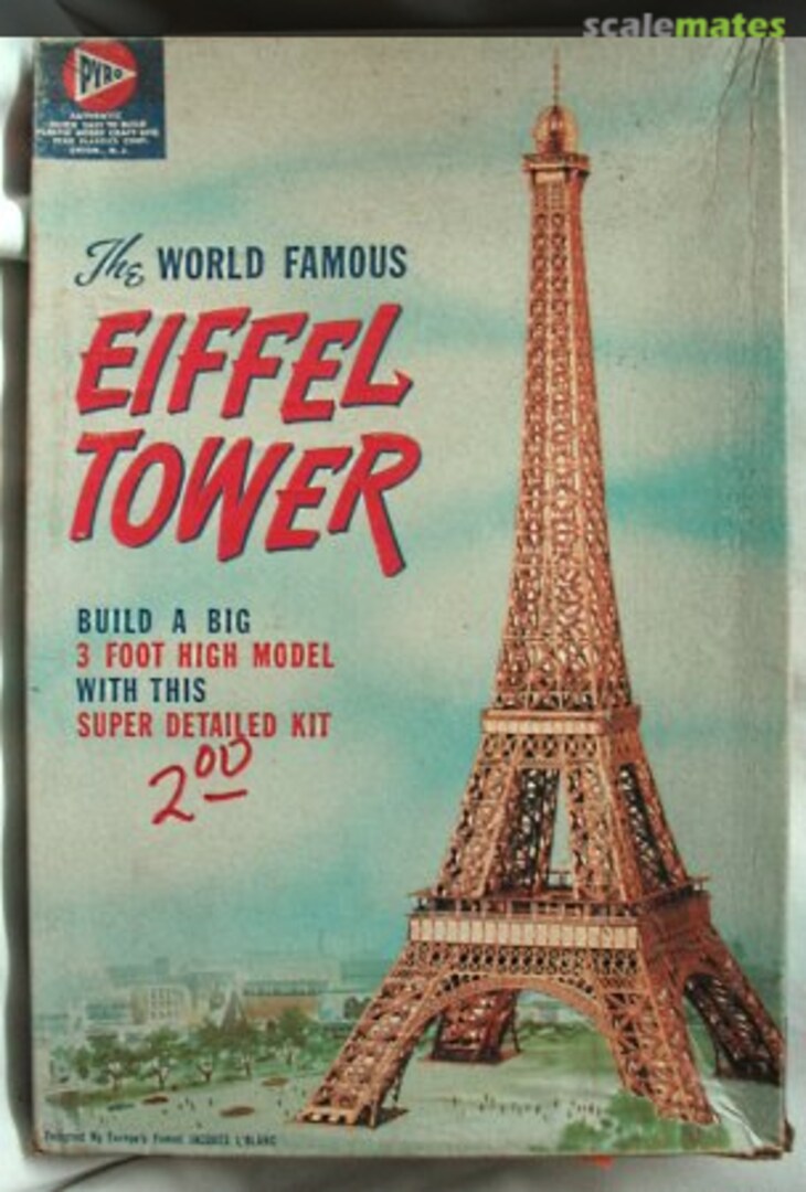Boxart The World Famous Eiffel Tower 336-590 Pyro Boxart The World Famous Eiffel Tower 336-590 Pyro