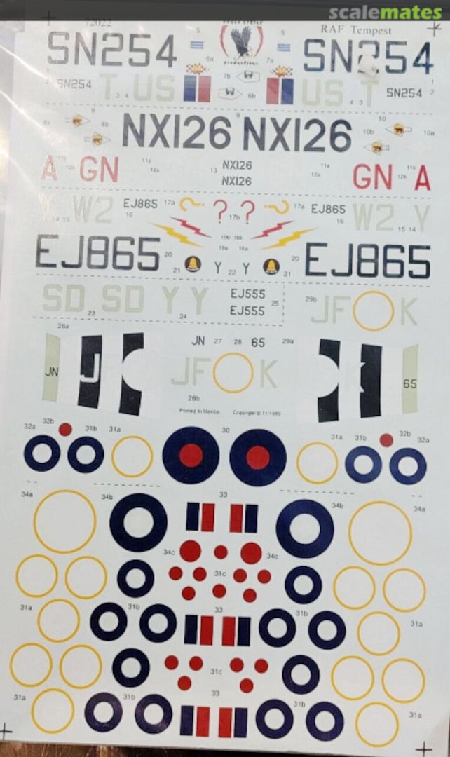 Boxart RAF Tempest 72022 Eagle Strike Productions Boxart RAF Tempest 72022 Eagle Strike Productions