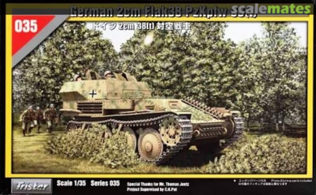 Boxart German 2cm Flak38 PzKpfw 38(t) 35035 Tristar Boxart German 2cm Flak38 PzKpfw 38(t) 35035 Tristar