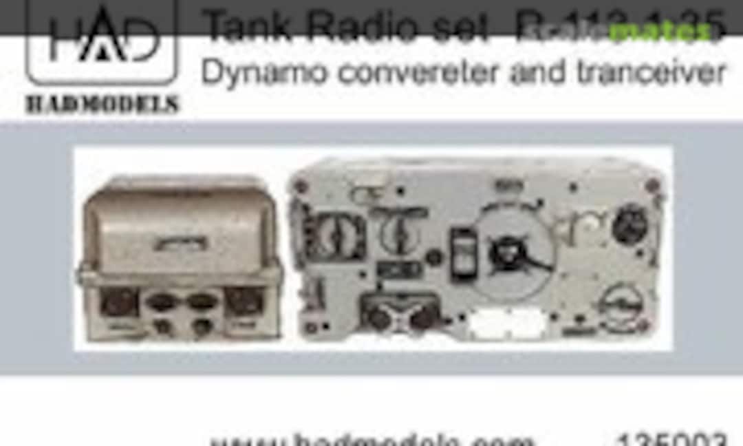 1:35 Tank Radio Set R-113 Dynamo Converter & Receiver (HADmodels 135003) 135003