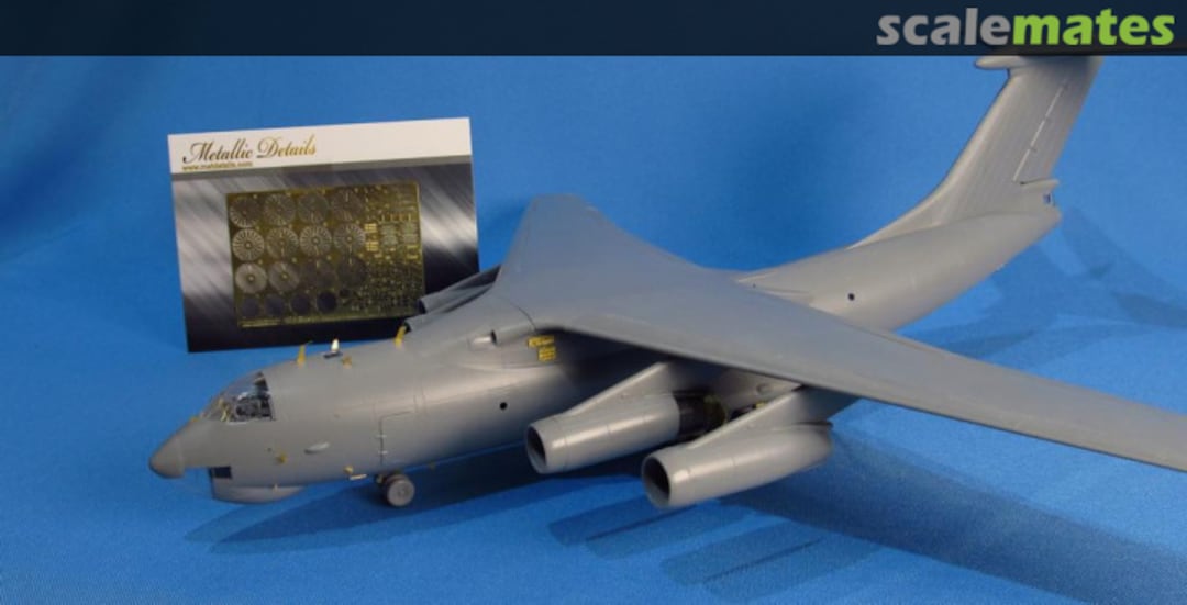 Boxart Detailing set for aircraft model Il-76 MD14421 Metallic Details Boxart Detailing set for aircraft model Il-76 MD14421 Metallic Details