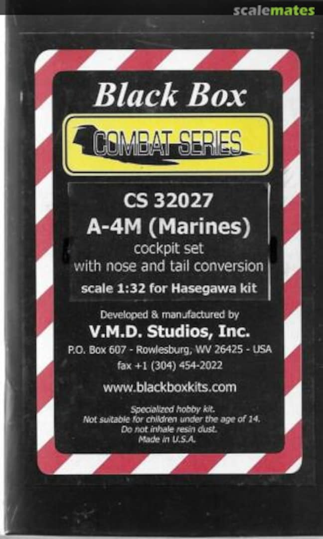 Boxart A-4M (Marines) Cockpit Set CS 32027 Black Box Boxart A-4M (Marines) Cockpit Set CS 32027 Black Box