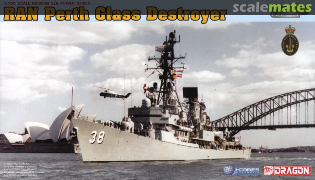 Boxart RAN Perth Class Destroyer 7146 Dragon