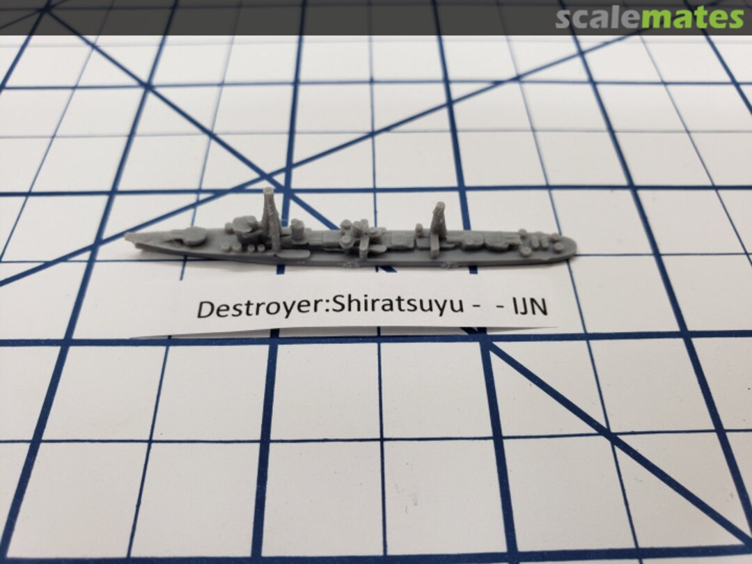 Boxart Destroyer - Shiratsuyu Class 1200-Shiratsuyu XP Forge