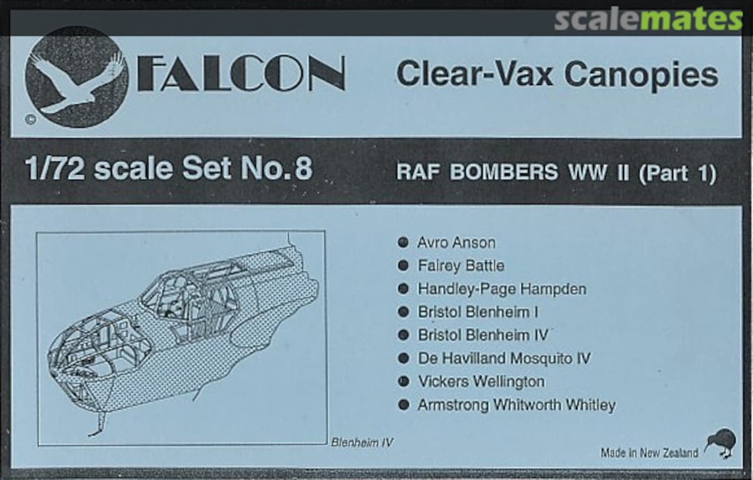Boxart RAF Bombers World War II (Part One) Set No. 8 Falcon Boxart RAF Bombers World War II (Part One) Set No. 8 Falcon
