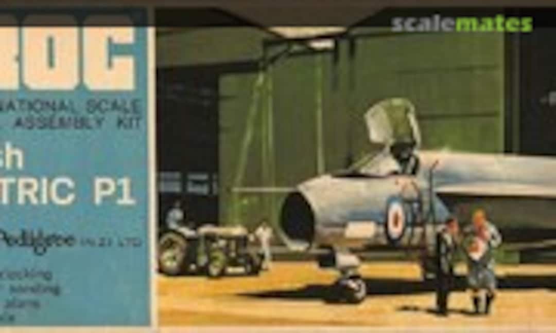 1:72 English Electric P1 (Frog/Tri-ang Pedigree (NZ) Ltd. F332)