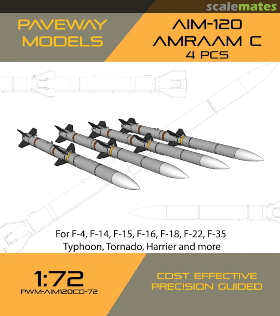 Boxart AIM-120C PWM-AIM120CD-72 Paveway Models Boxart AIM-120C PWM-AIM120CD-72 Paveway Models