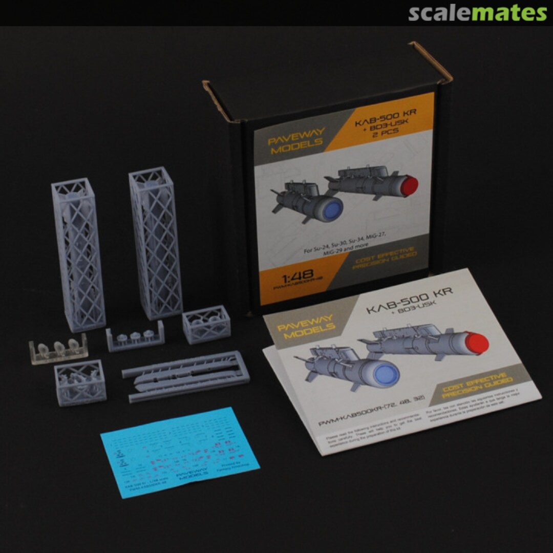 Contents KAB-500 KR + BD3-USK PWM-KAB500KR-72 Paveway Models Contents KAB-500 KR + BD3-USK PWM-KAB500KR-72 Paveway Models