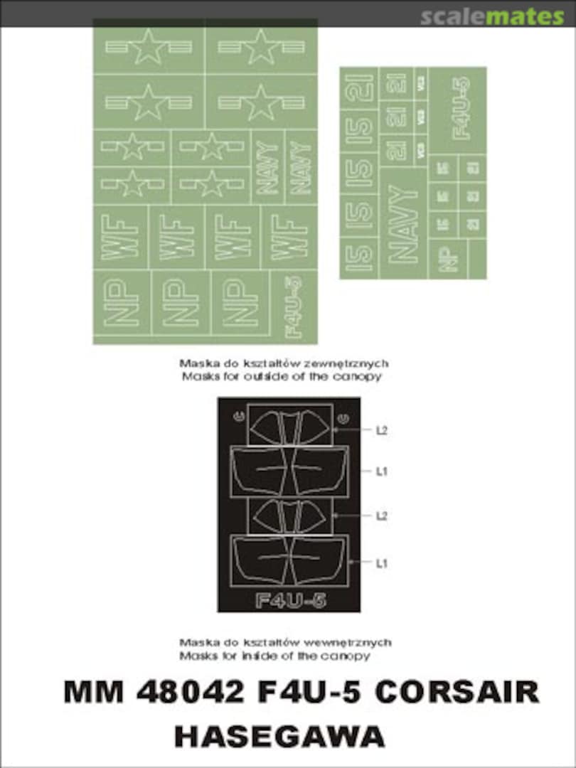 Boxart Vought F4U-5 Corsair MM48042 Montex Boxart Vought F4U-5 Corsair MM48042 Montex