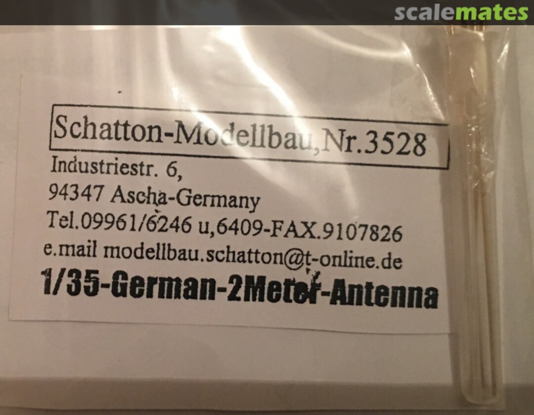 Boxart 2m Stabantenne (4er Set) 3528 Schatton Modellbau Boxart 2m Stabantenne (4er Set) 3528 Schatton Modellbau