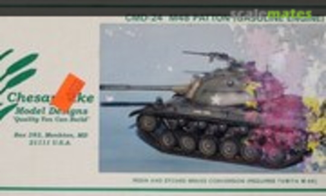 1:35 M48 Patton (Gasoline Engine) (Chesapeake Model Designs CMD 48) CMD 48