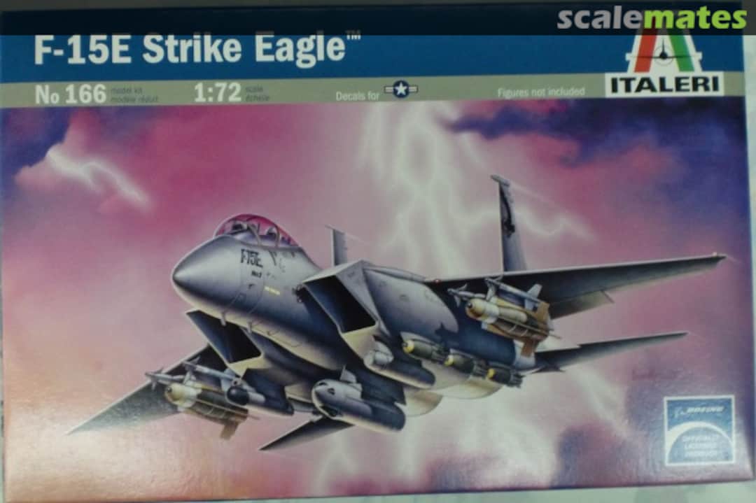 Boxart F-15E Strike Eagle 166 Italeri Boxart F-15E Strike Eagle 166 Italeri