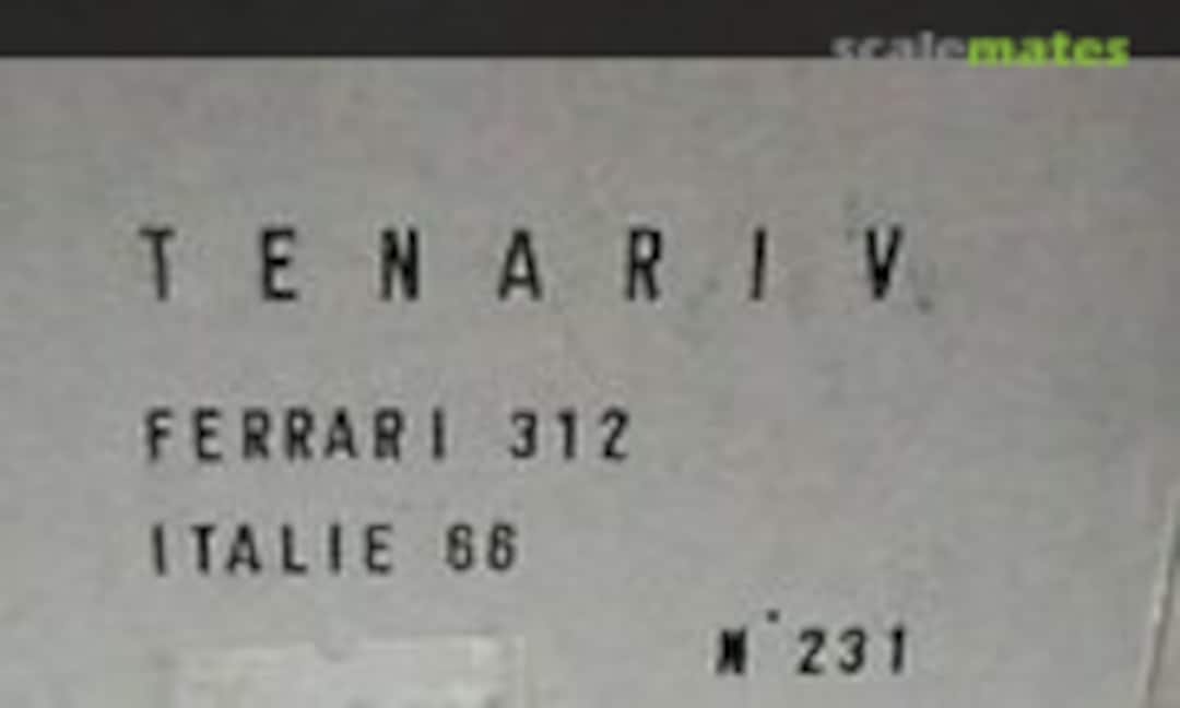 Ferrari 312 F1 (Tenariv 231)