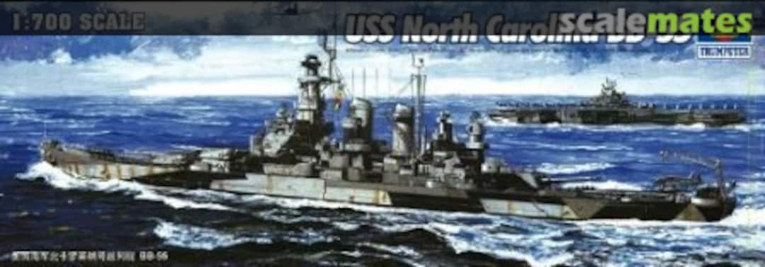 Boxart USS North Carolina BB-55 05734 Trumpeter