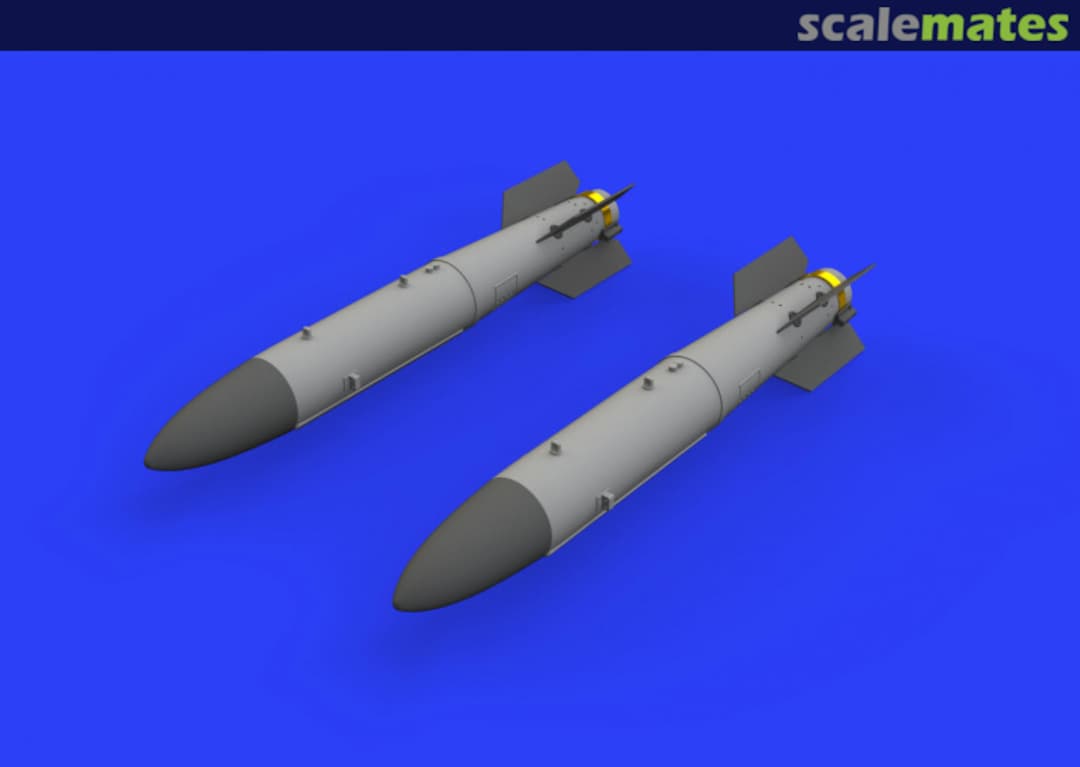 Boxart B43-0 Nuclear Weapon w/ SC43-4/-7 tail assembly 672214 Eduard Boxart B43-0 Nuclear Weapon w/ SC43-4/-7 tail assembly 672214 Eduard