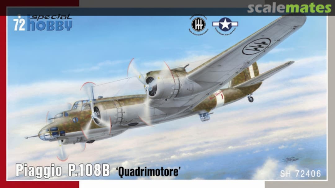 Boxart Piaggio P.108B SH72406 Special Hobby