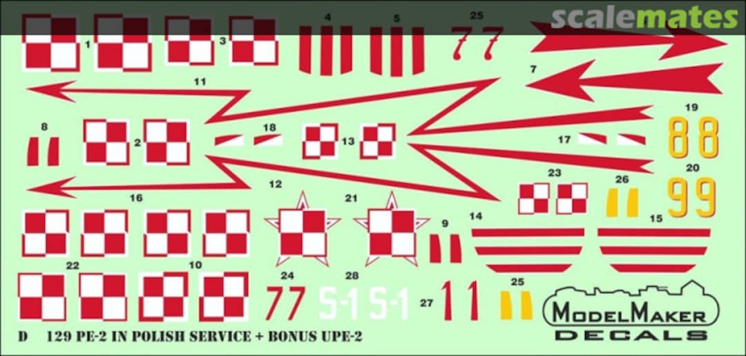 Contents Pe-2 in Polish Service D72129 ModelMaker Contents Pe-2 in Polish Service D72129 ModelMaker
