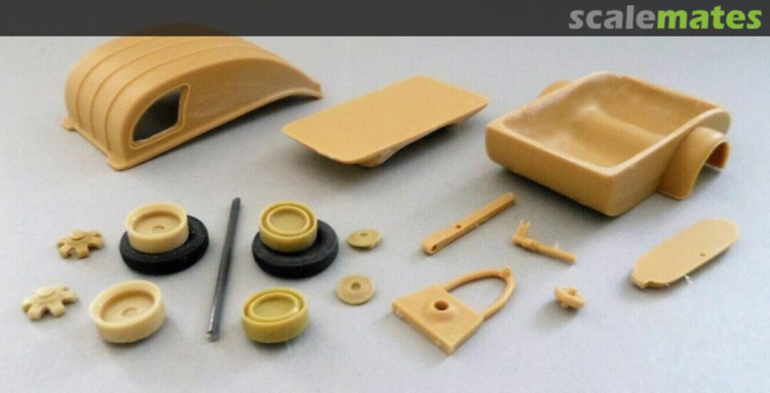 Boxart Caravane Teardrop Nest Citroën 2CV OM194 Original Miniatures Boxart Caravane Teardrop Nest Citroën 2CV OM194 Original Miniatures