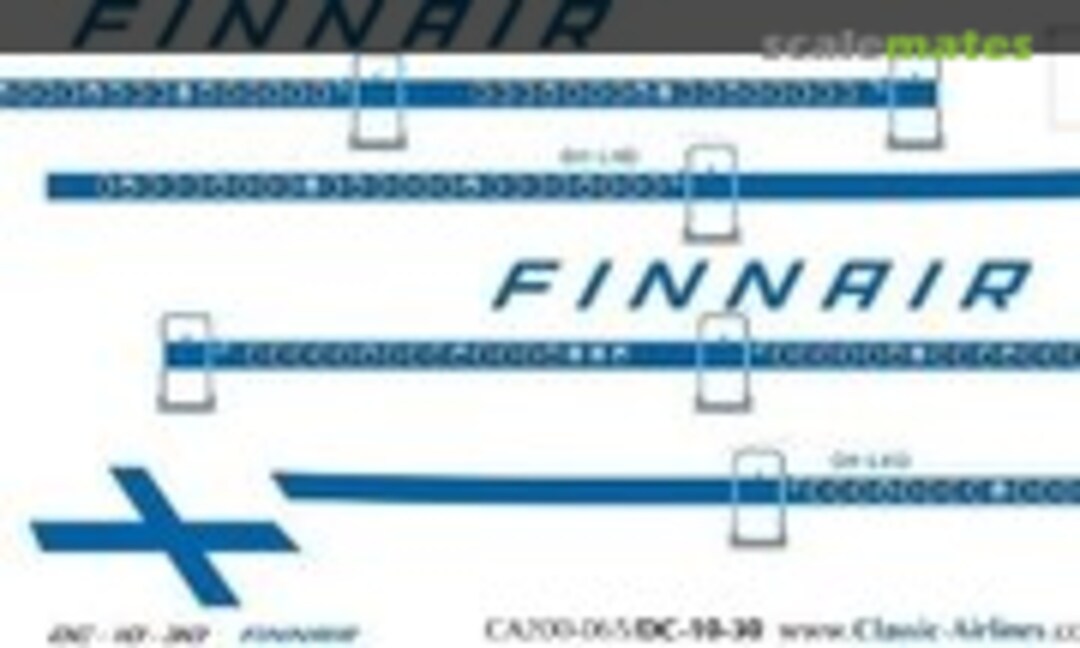 1:200 Finnair DC10 (Classic Airlines CA200-065) CA200-065