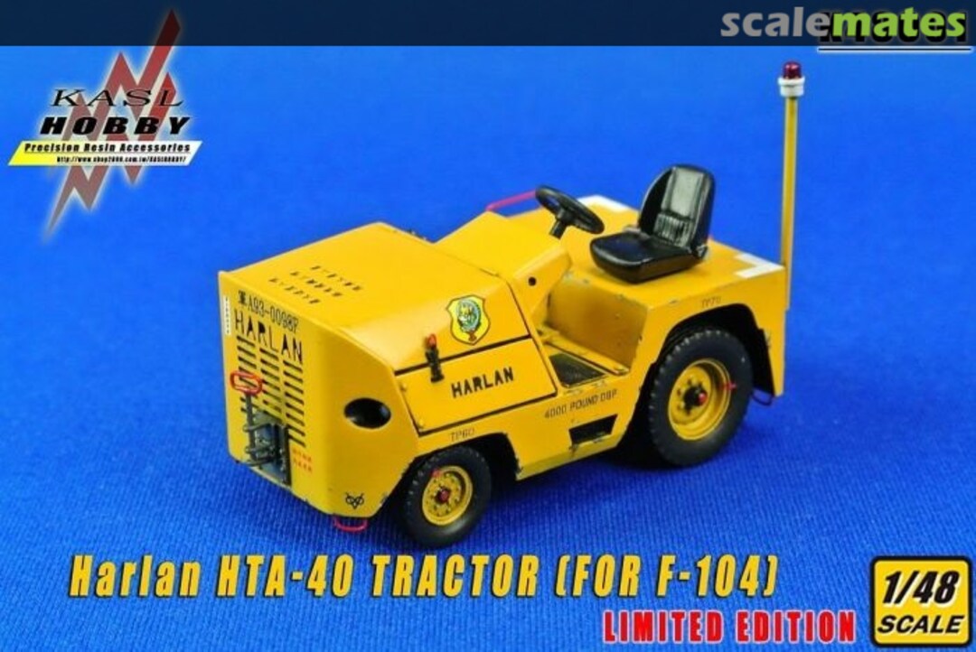 Boxart Harlan HTA-40 Tractor (for F-104) K48001 Kasl Hobby Boxart Harlan HTA-40 Tractor (for F-104) K48001 Kasl Hobby