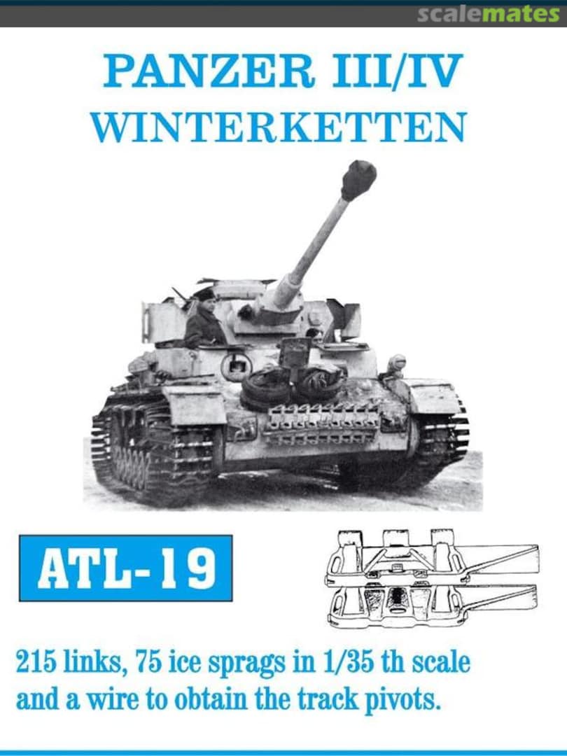 Boxart Panzer III/IV Winterketten ATL-19 Friulmodel Boxart Panzer III/IV Winterketten ATL-19 Friulmodel