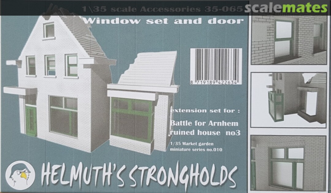 Boxart Window set and door 35-065 Helmuth's Strongholds Boxart Window set and door 35-065 Helmuth's Strongholds